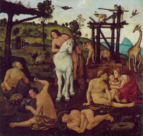Piero di Cosimo Vulcan and Aeolus china oil painting image